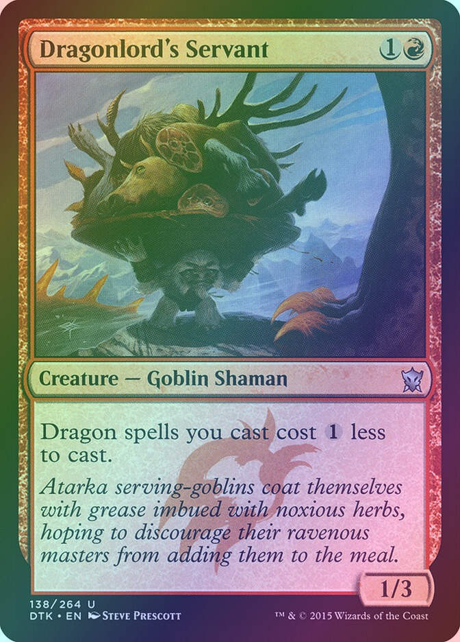 Dragonlord's Servant (DTK) (138) / Foil
