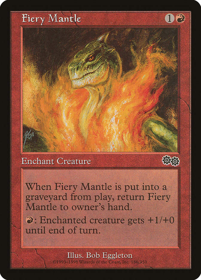 Fiery Mantle (USG) (186)