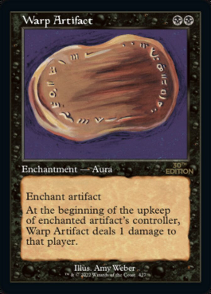 Warp Artifact (30a) / Retro Frame