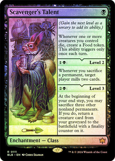Scavenger's Talent (blb) (111) / Foil
