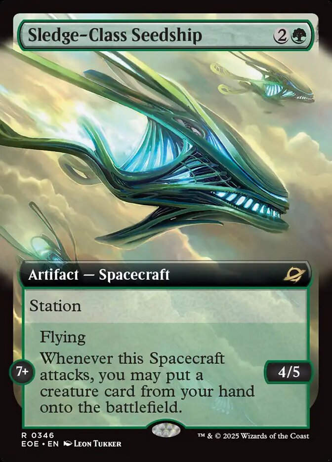 Sledge-Class Seedship (EOE) (346) / Extended Art