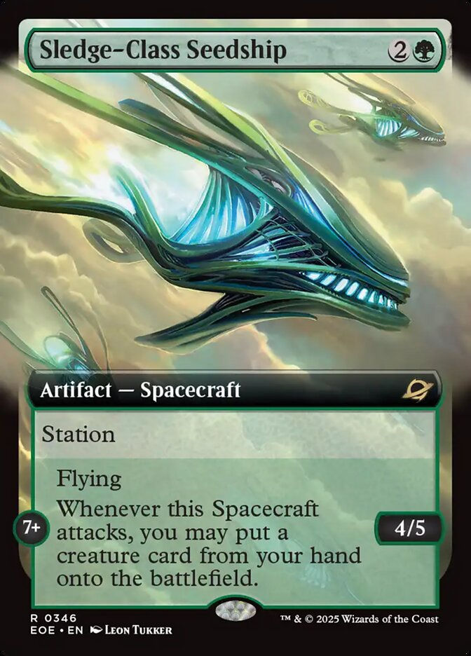 Sledge-Class Seedship (EOE) (346) / Extended Art