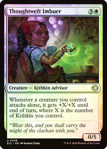 Thoughtweft Imbuer (ECL) (38) / Foil