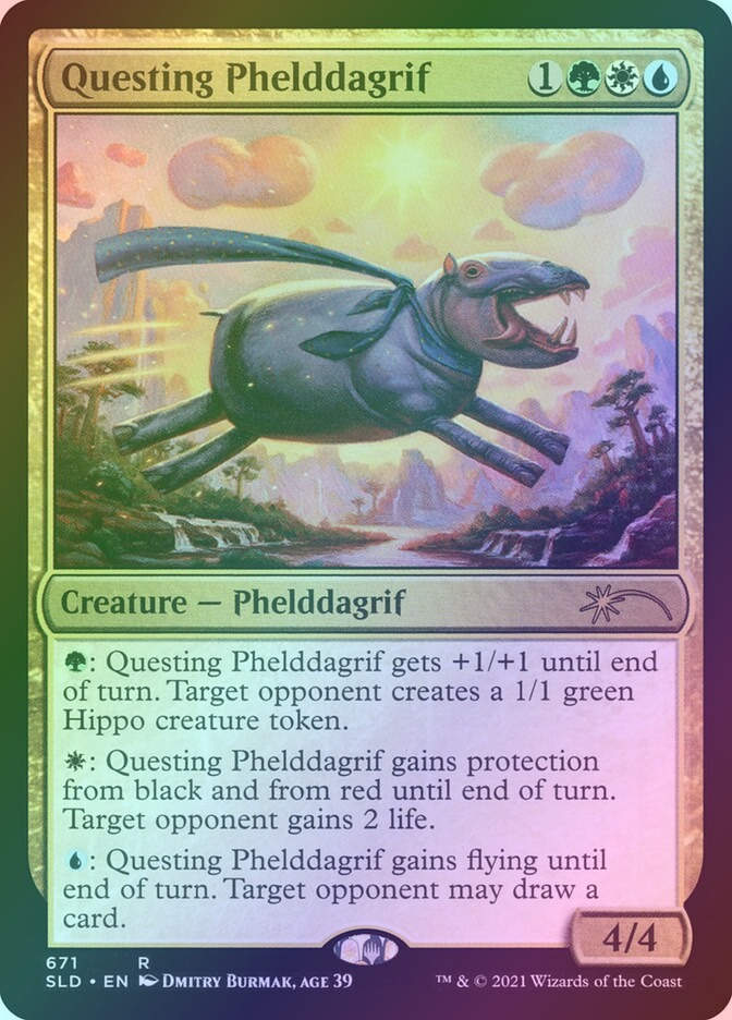 Questing Phelddagrif (SLD) (671) / Foil