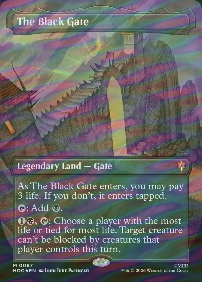 The Black Gate (HOC) (87) / Surge Foil