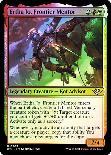 Ertha Jo, Frontier Mentor (otj) (203) / Foil