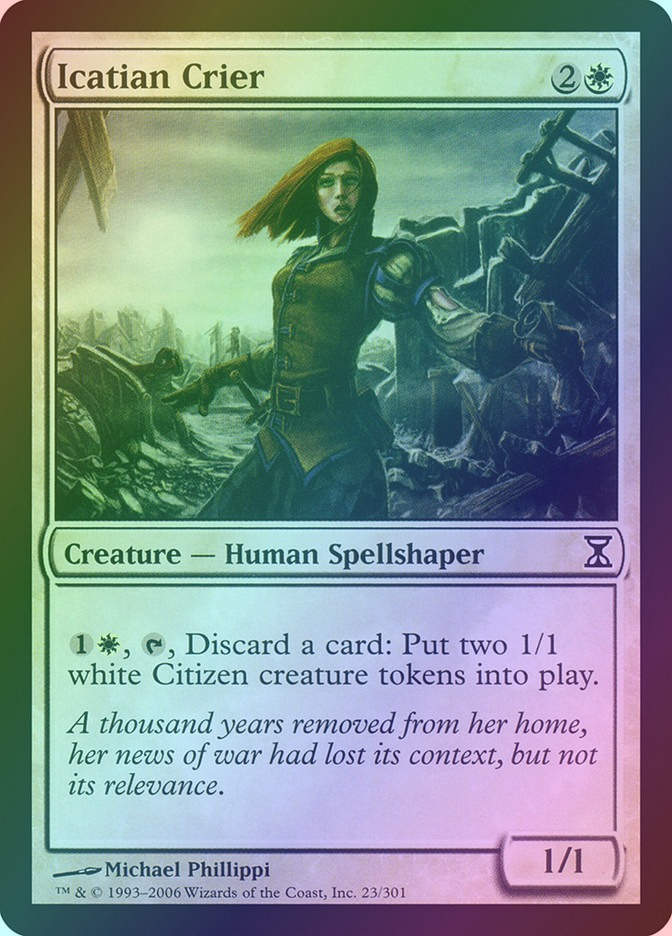 Icatian Crier (TSP) (23) / Foil