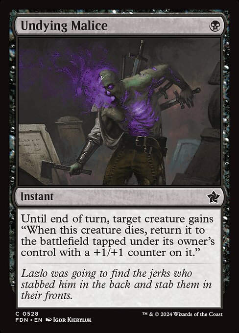 Undying Malice (FDN) (528) (Beginner)