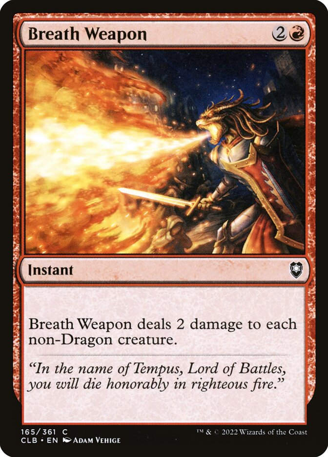 Breath Weapon (CLB) (165)