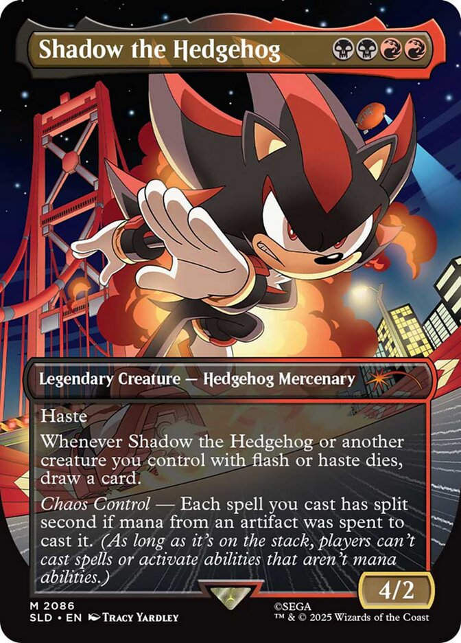 Shadow the Hedgehog (SLD) (2086) / Borderless