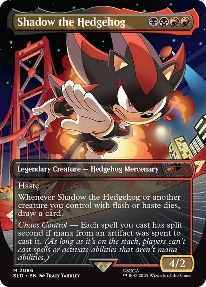 Shadow the Hedgehog (SLD) (2086) / Borderless