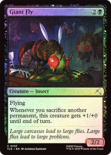 Giant Fly (TLE) (107) / Foil