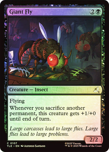 Giant Fly (TLE) (107) / Foil