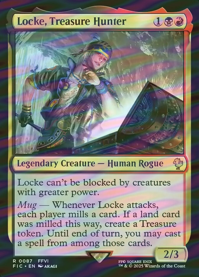 Locke, Treasure Hunter (FIC) (87) / Surge Foil