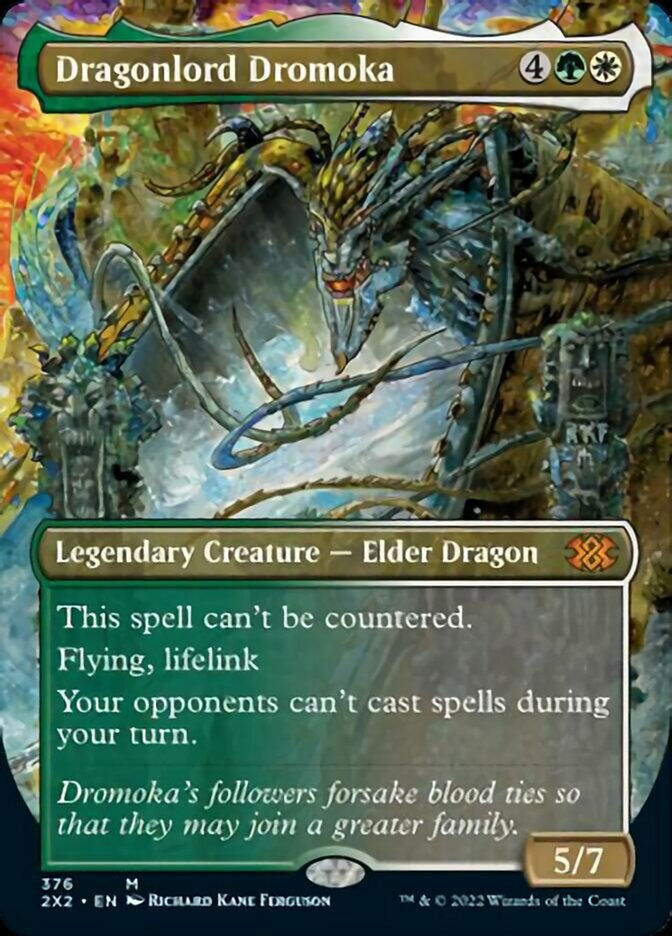 Dragonlord Dromoka (2X2) / Borderless