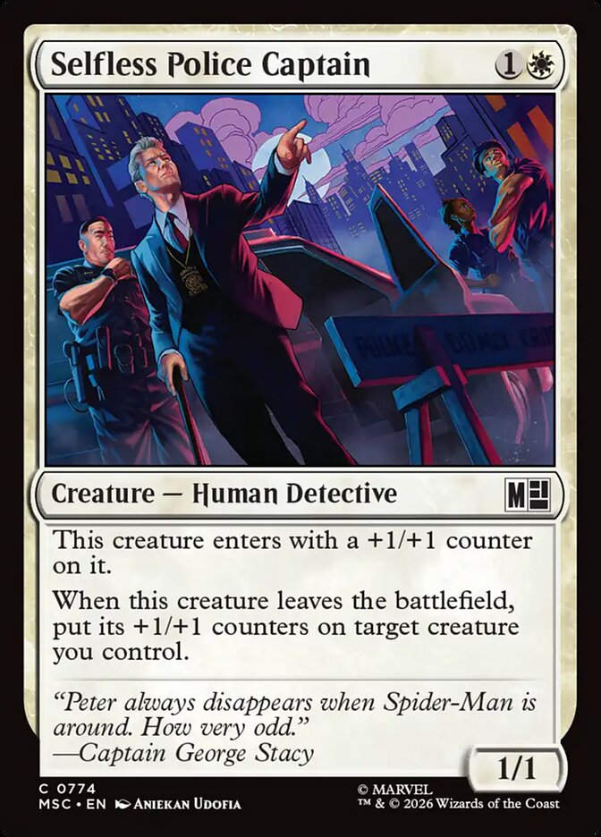 Selfless Police Captain (MSC) (774)
