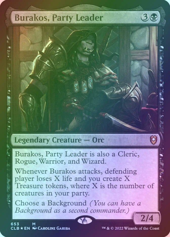 Burakos, Party Leader (CLB) (653) / Foil