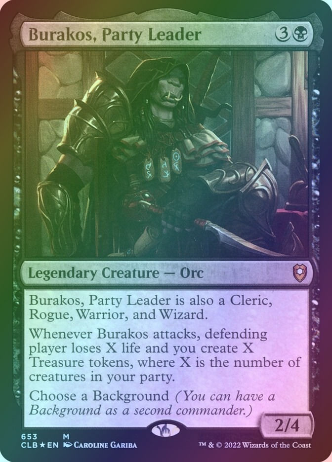 Burakos, Party Leader (CLB) (653) / Foil