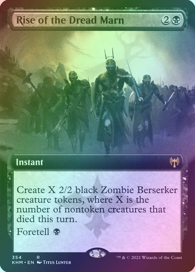 Rise of the Dread Marn (KHM) (354) / Extended Art / Foil