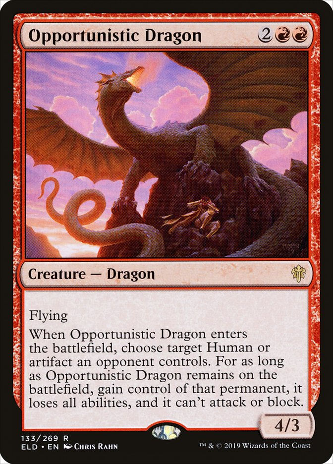 Opportunistic Dragon (ELD) (133)