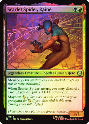 Scarlet Spider, Kaine (SPM) (143) / Foil