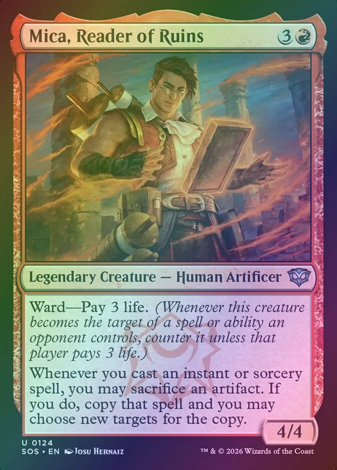Mica, Reader of Ruins (SOS) (124) / Foil