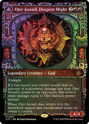 Ojer Axonil, Deepest Might // Temple of Power (lci) / Showcase / Foil