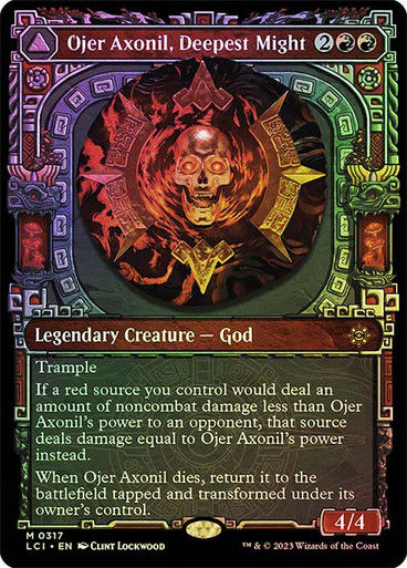 Ojer Axonil, Deepest Might // Temple of Power (lci) / Showcase / Foil