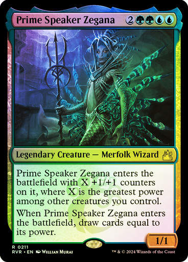 Prime Speaker Zegana (rvr) (211) / Foil