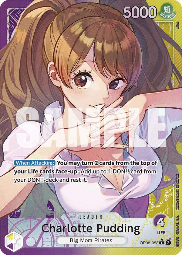 Charlotte Pudding (058) (Parallel) (OP08-058) / Foil