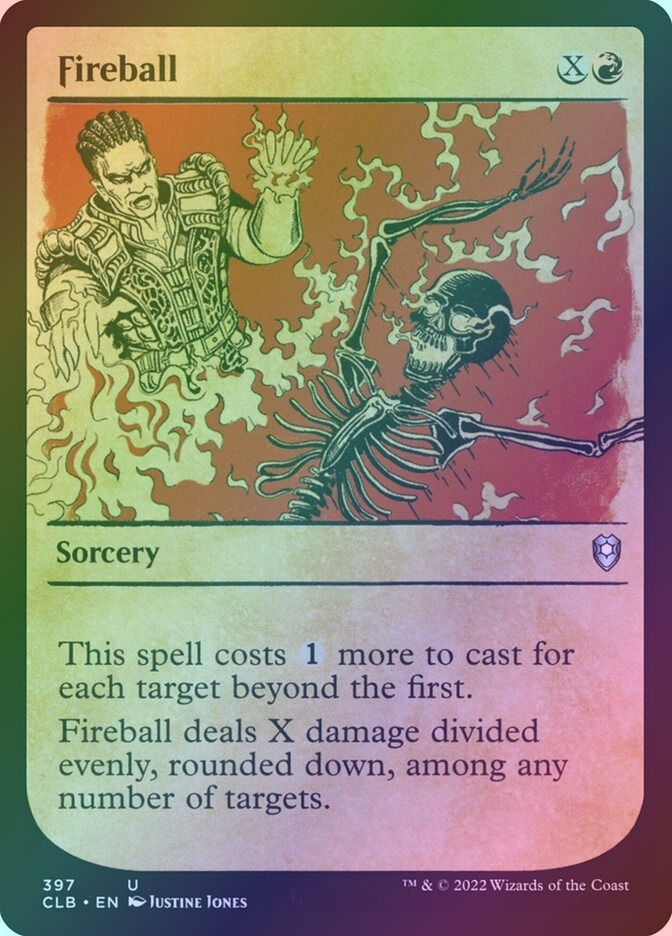 Fireball (CLB) (397) / Showcase / Foil