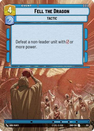 Fell the Dragon (Hyperspace) (SHD_#351) / Foil
