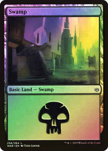Swamp (WAR) (256) / Foil