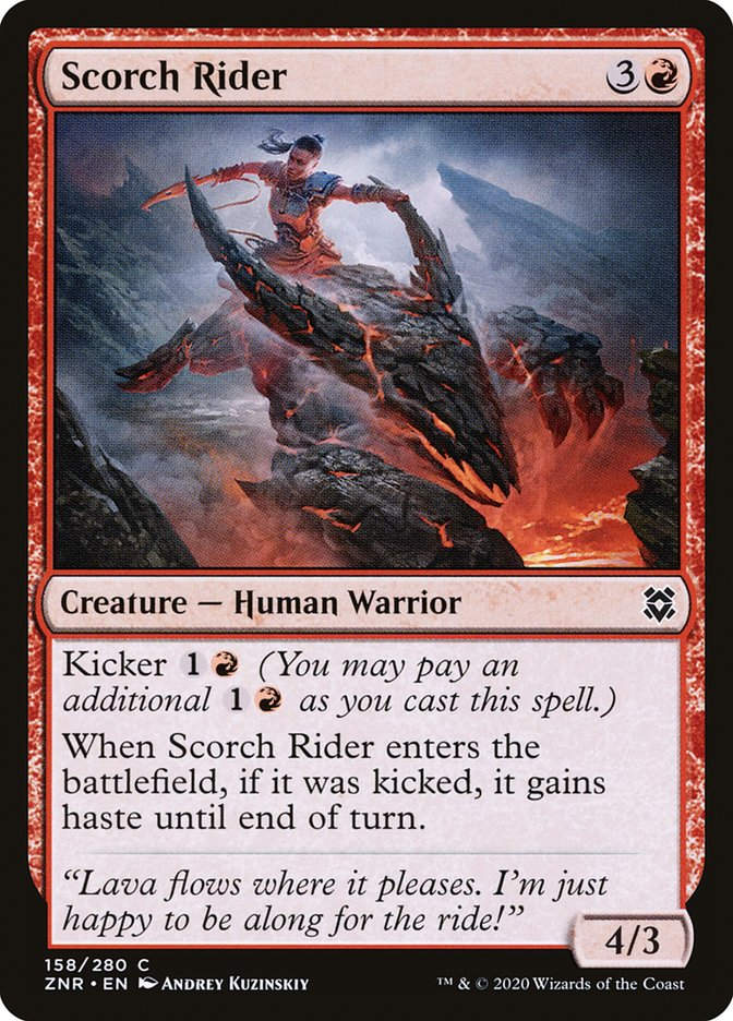 Scorch Rider (ZNR) (158)