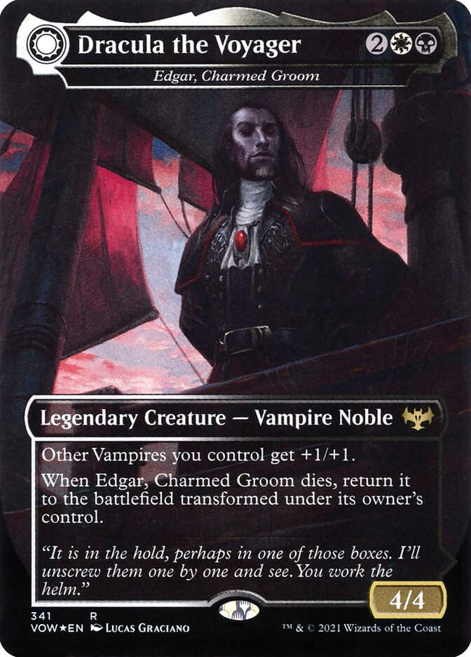 Edgar, Charmed Groom // Edgar Markov's Coffin (VOW) (341) / Borderless