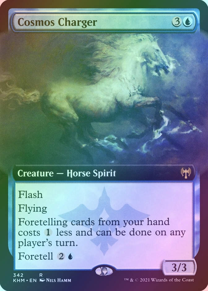 Cosmos Charger (KHM) (342) / Extended Art / Foil