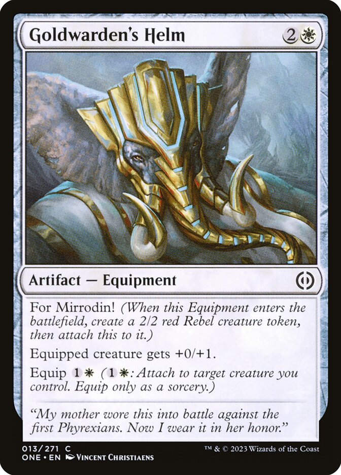 Goldwarden's Helm (ONE) (13)