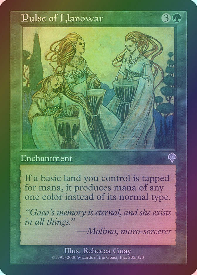 Pulse of Llanowar (INV) (202) / Foil