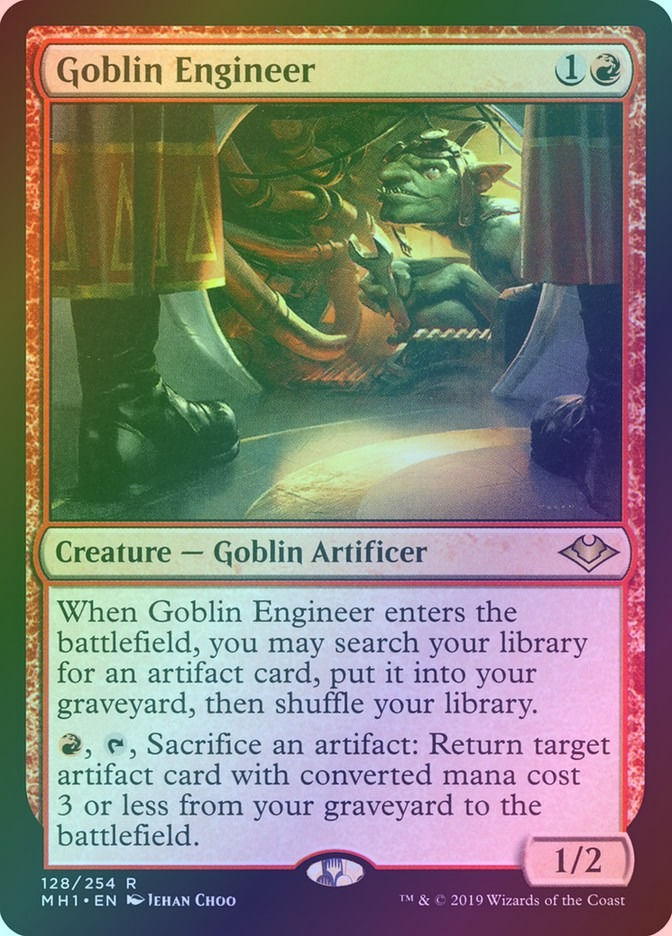Goblin Engineer (MH1) (128) / Foil