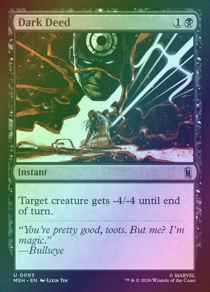 Dark Deed (MSH) (93) / Foil