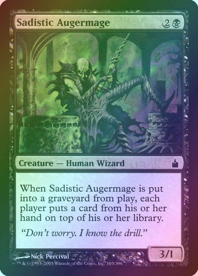 Sadistic Augermage (RAV) (103) / Foil