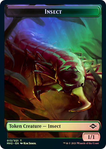 Token (Insect // Squirrel) (MH2) / Foil — cara 1 de 2