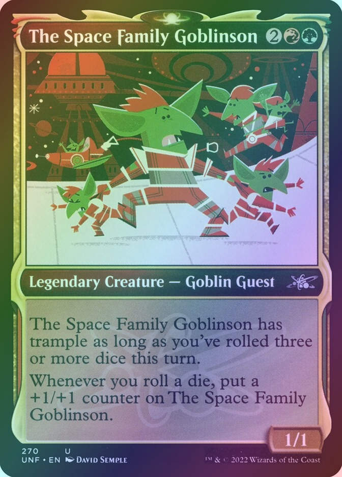 The Space Family Goblinson (UNF) (270) / Showcase / Foil