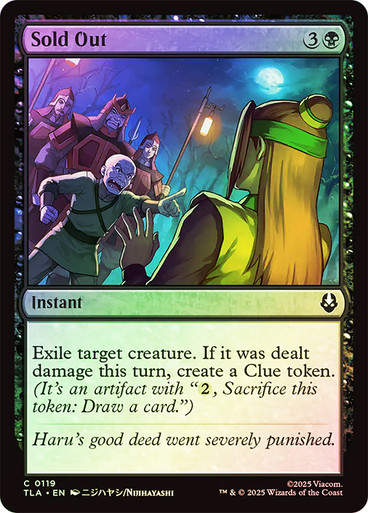 Sold Out (TLA) (119) / Foil
