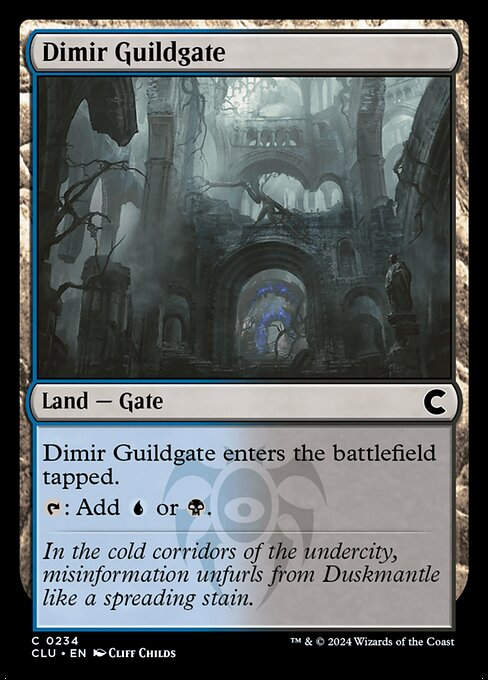 Dimir Guildgate (clu) (234)