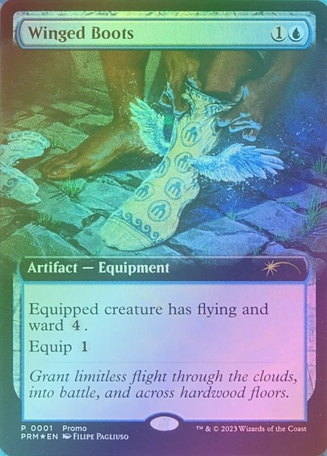 Winged Boots (PMEI) (2023-7) / Foil