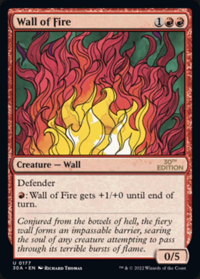 Wall of Fire (30a)