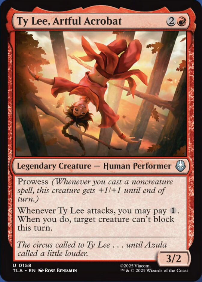 Ty Lee, Artful Acrobat (TLA) (158)