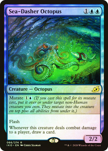 Sea-Dasher Octopus (IKO) (66) / Foil