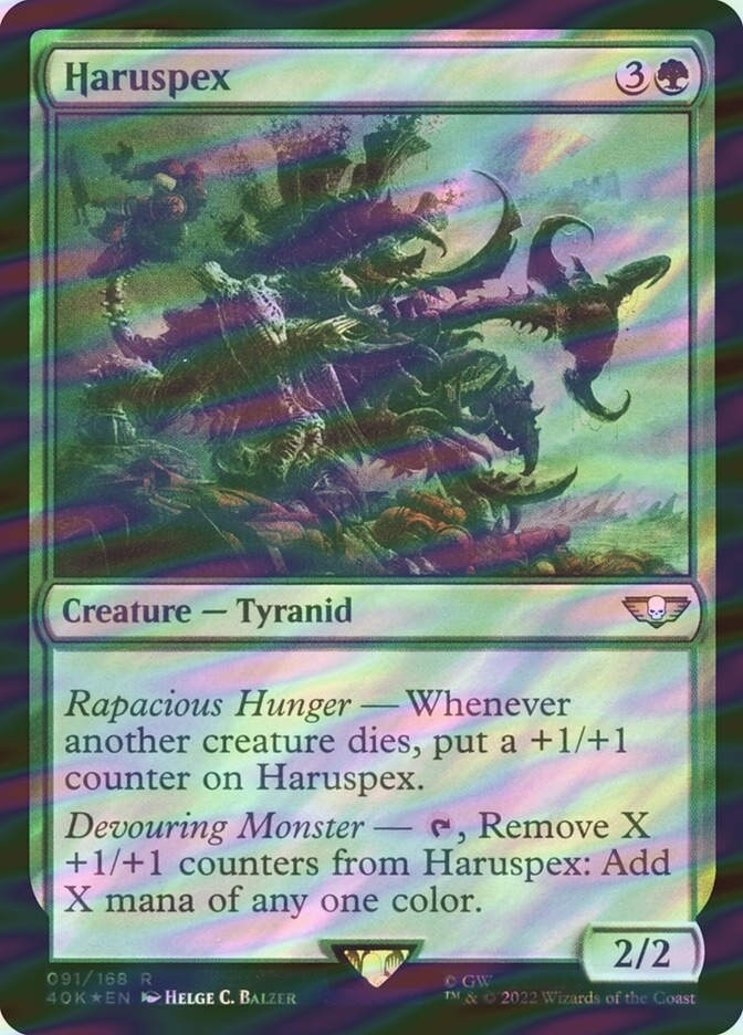 Haruspex (40K) (91★) / Surge Foil